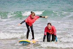 Surfkurs im Seasidecamp