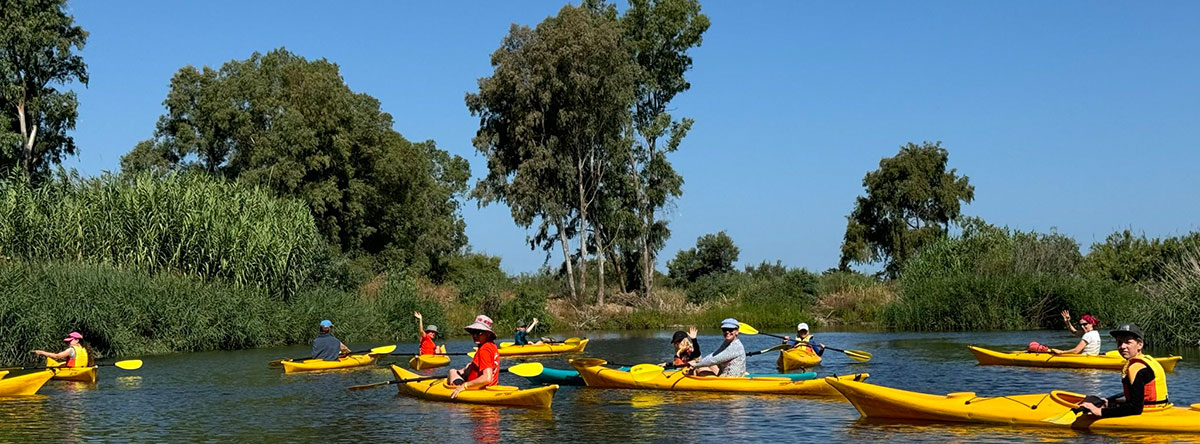 Kanufahrt im Sardiniencamp