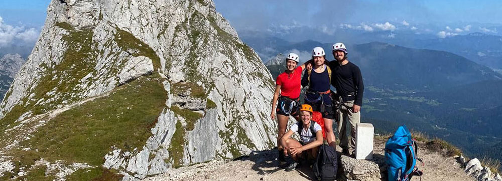 Wanderung in Slowenien