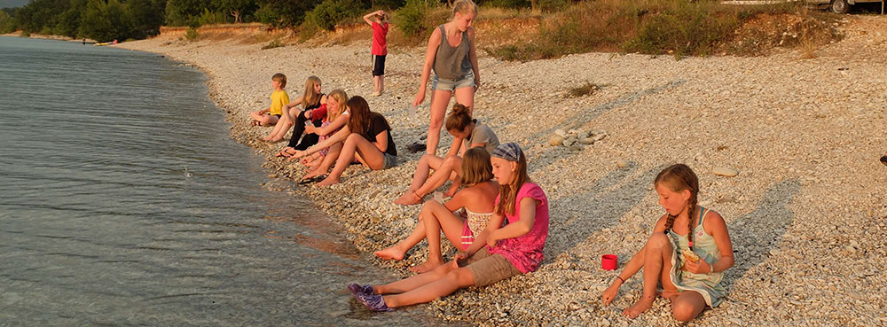 Teenies am Lac de Ste. Croix