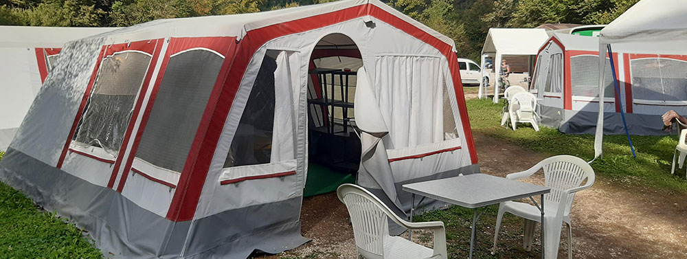 Unterkunft im Sloweniencamp