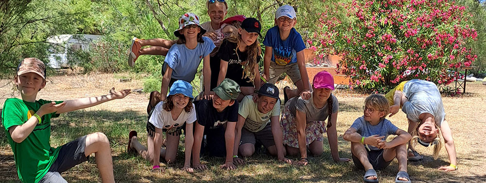 Unterkunft im Mietzelt von elan sportreisen im Sardiniencamp