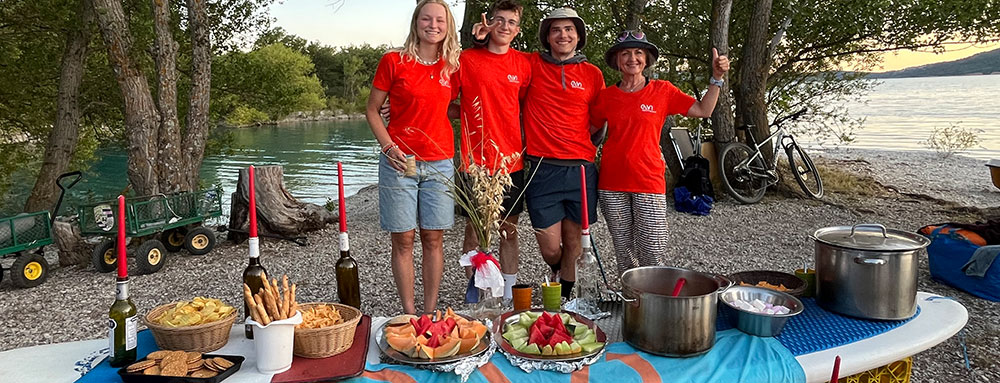 Teenies am Lac de Ste. Croix