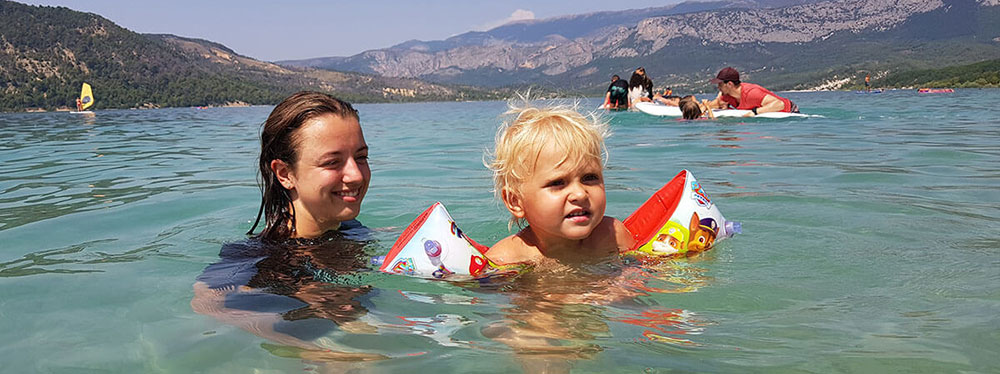 Teenies am Lac de Ste. Croix