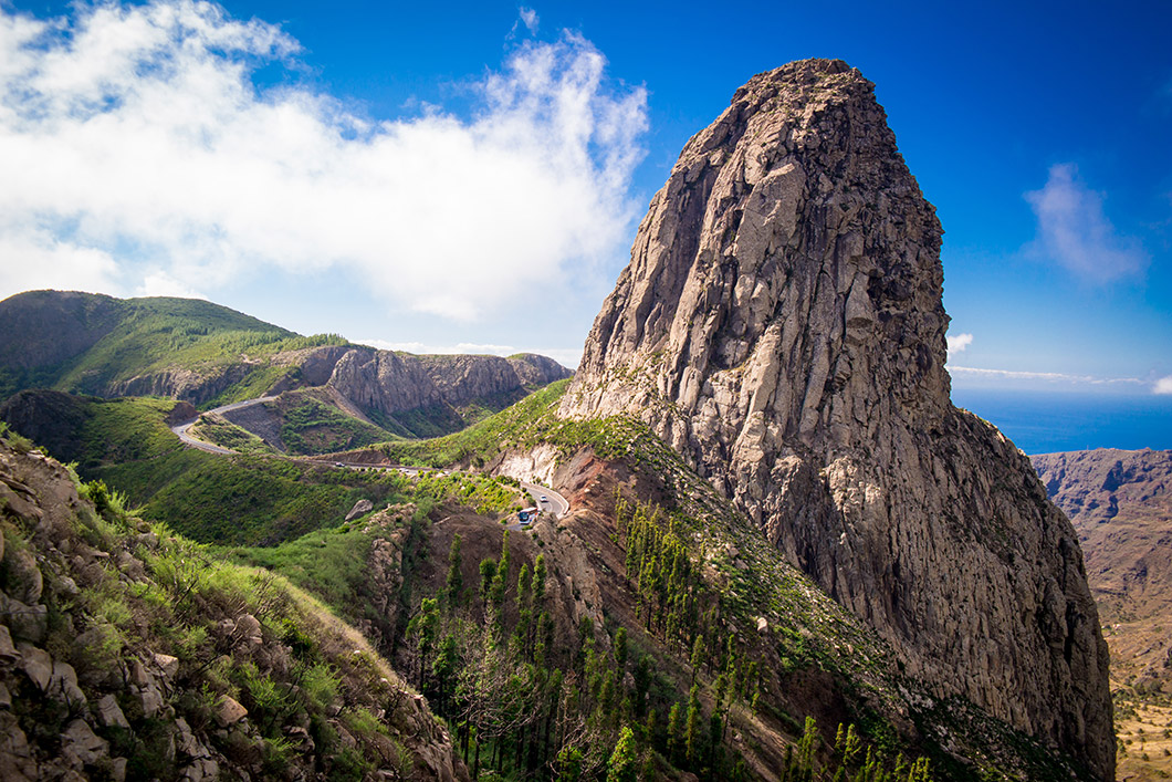 Roque Agando, einer der schönsten Berge La Gomeras