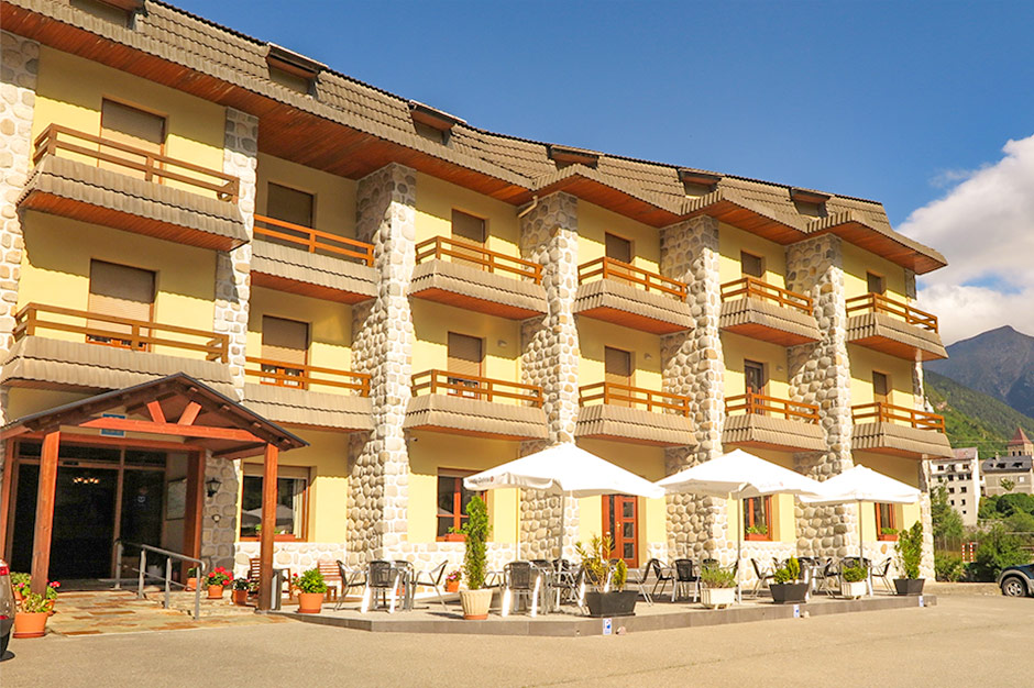 Eingangsbereich vom Hotel*** Bielsa