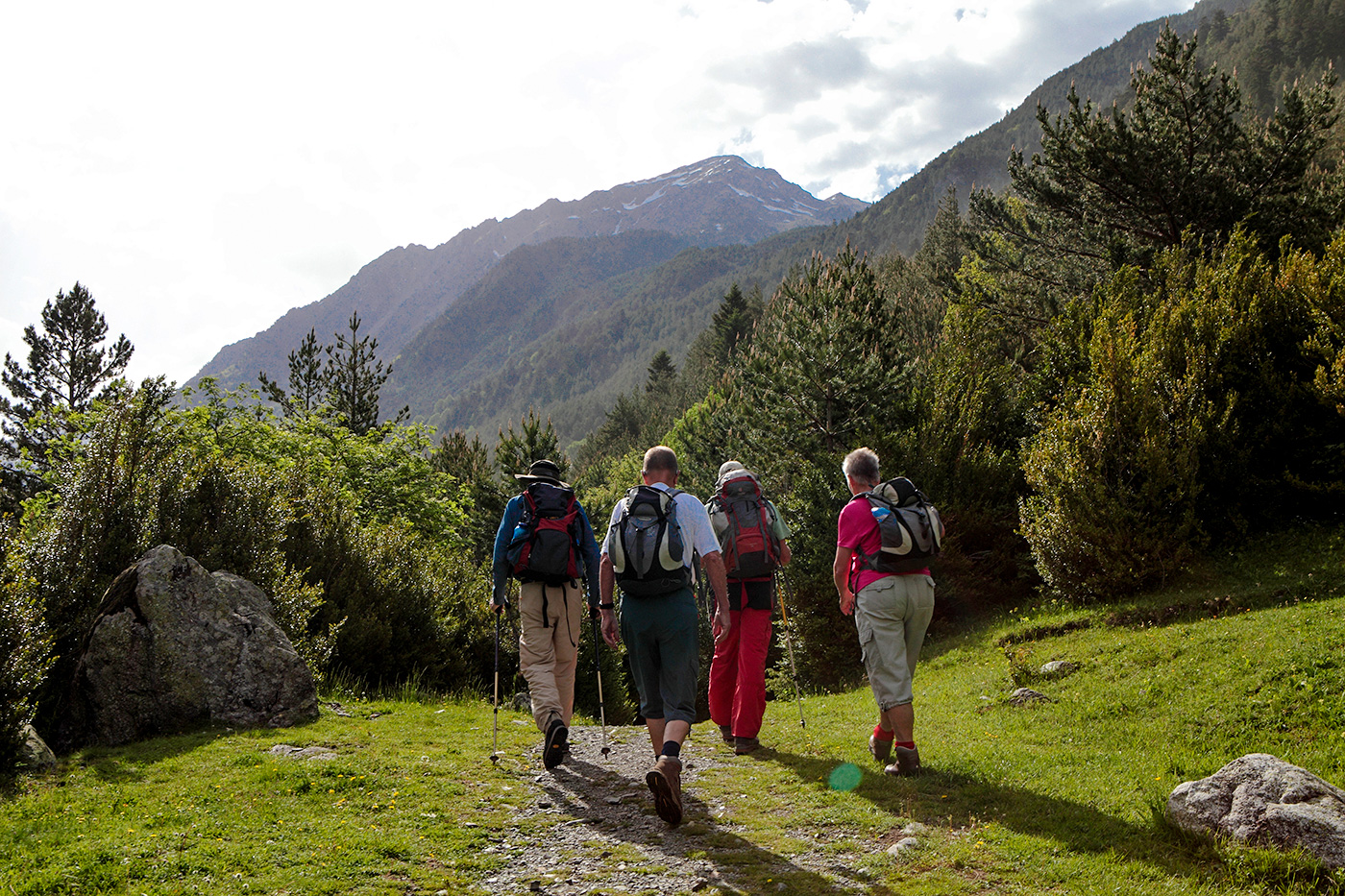 Wanderung im grünen Nicolautal bei Boí