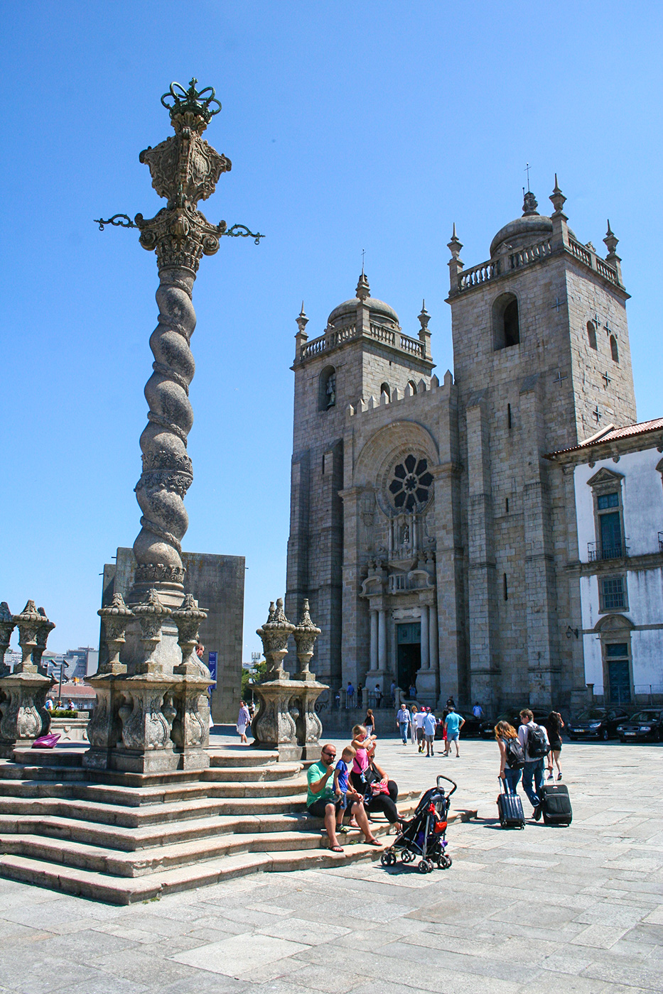 Startpunkt des Camino Portugués ist die Kathedrale Sé de Porto