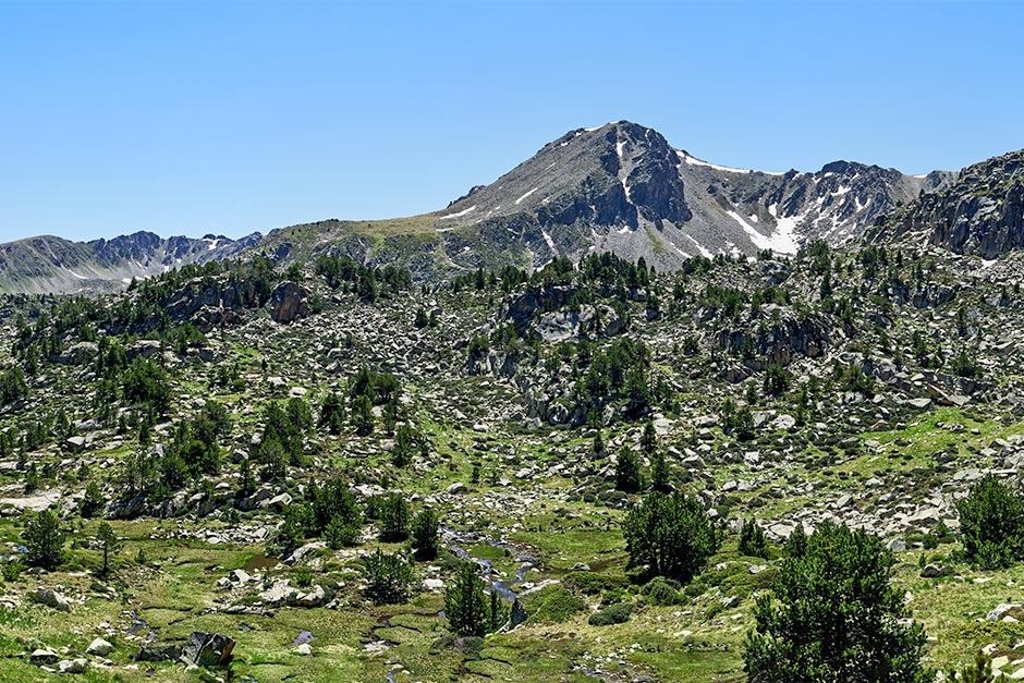 Stille Bergwelt in Andorras Hochtal von Pessons