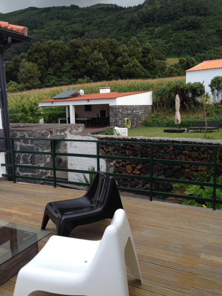 Casa da Ermida_Garten mit Terrasse