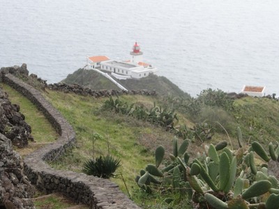 Santa Maria_lighthouse Goncalo Velho_vista verde azores