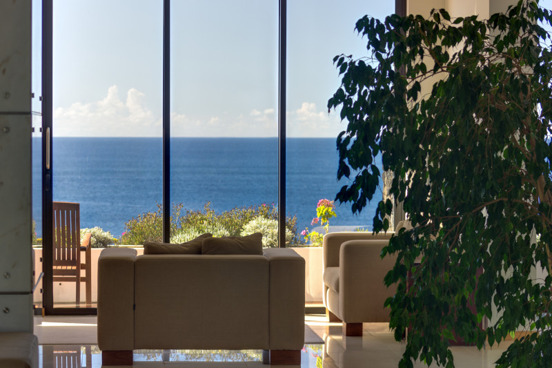 Caloura Hotel Resort_lobby terrace view
