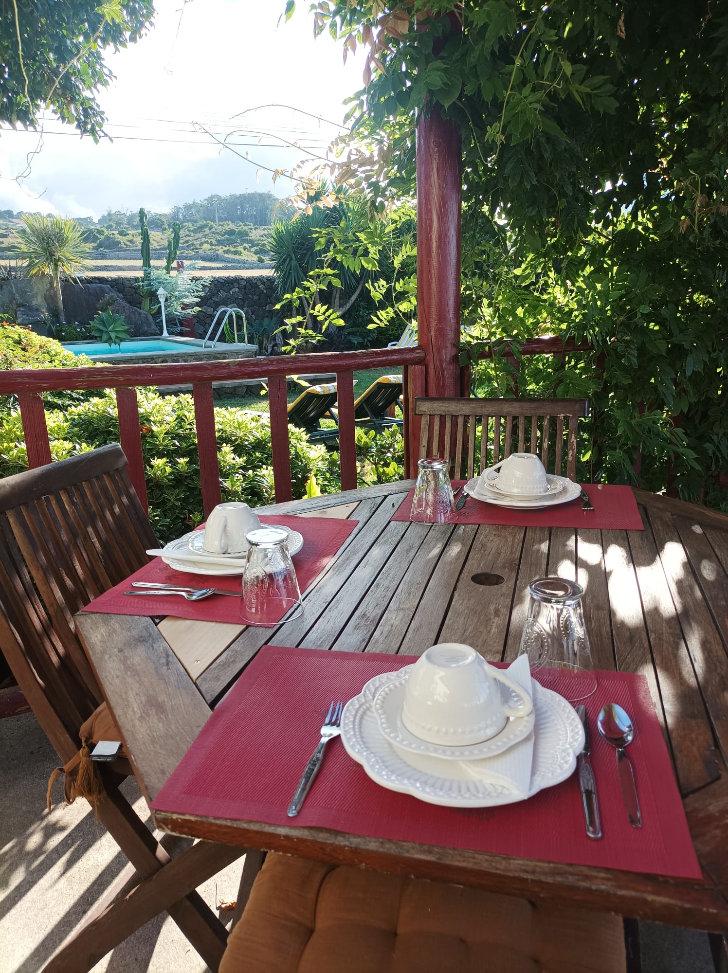 Casa do Platano_breakfast table example