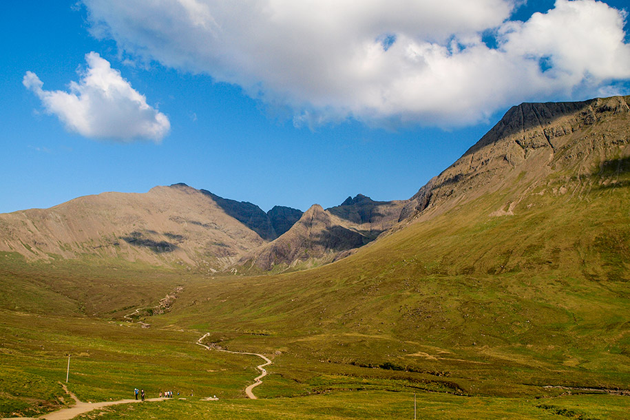 The Cuillins auf Isle of Skye