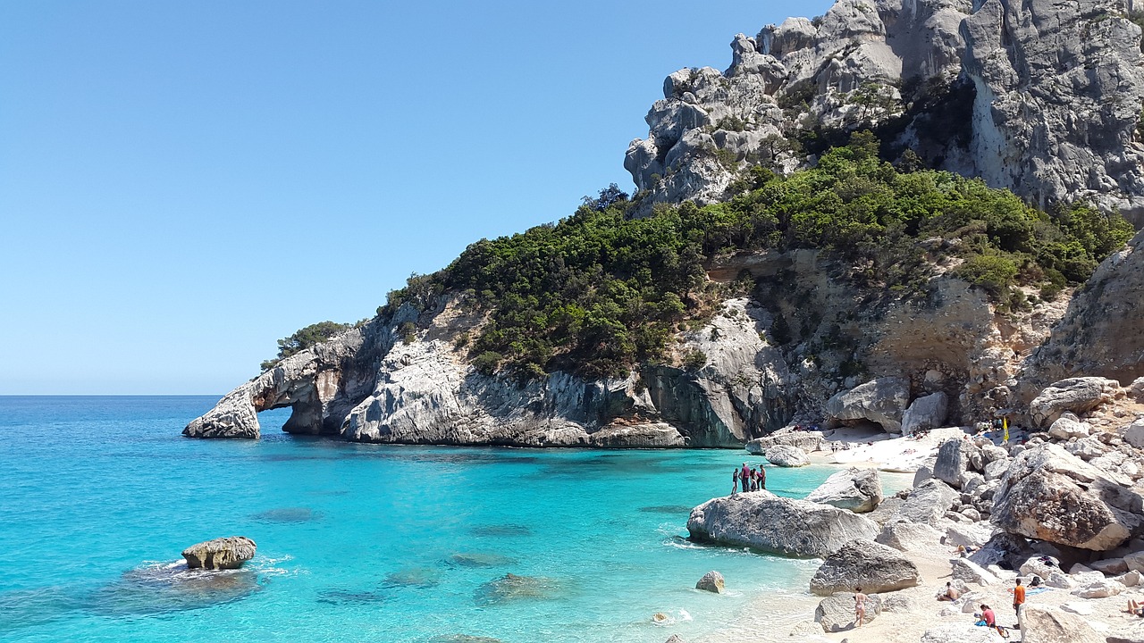 Cala Goloritzè, Sardinien, Mittelmeer