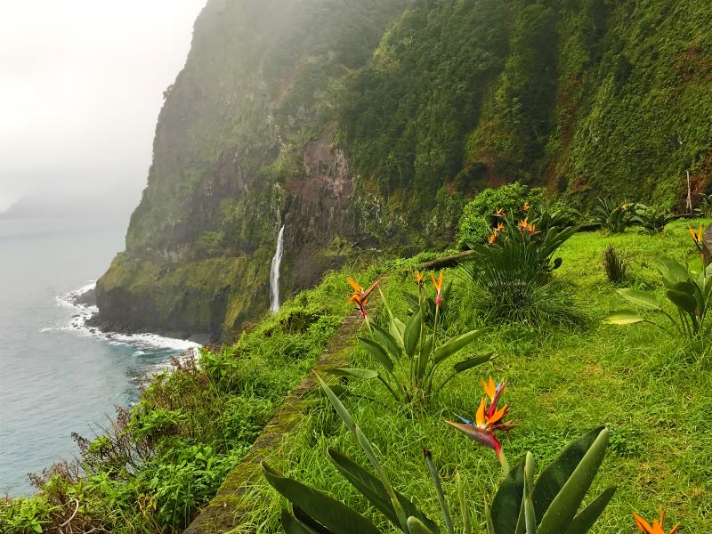 Spektakuläre Wanderaussicht auf Madeira