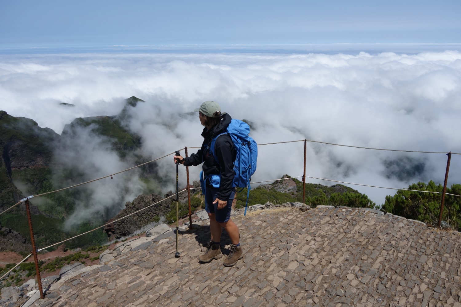 Auf dem Gipfel des Pico Ruivo