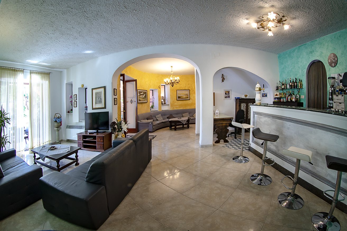 Blick in die Lobby Hotel Aragonese Ischia