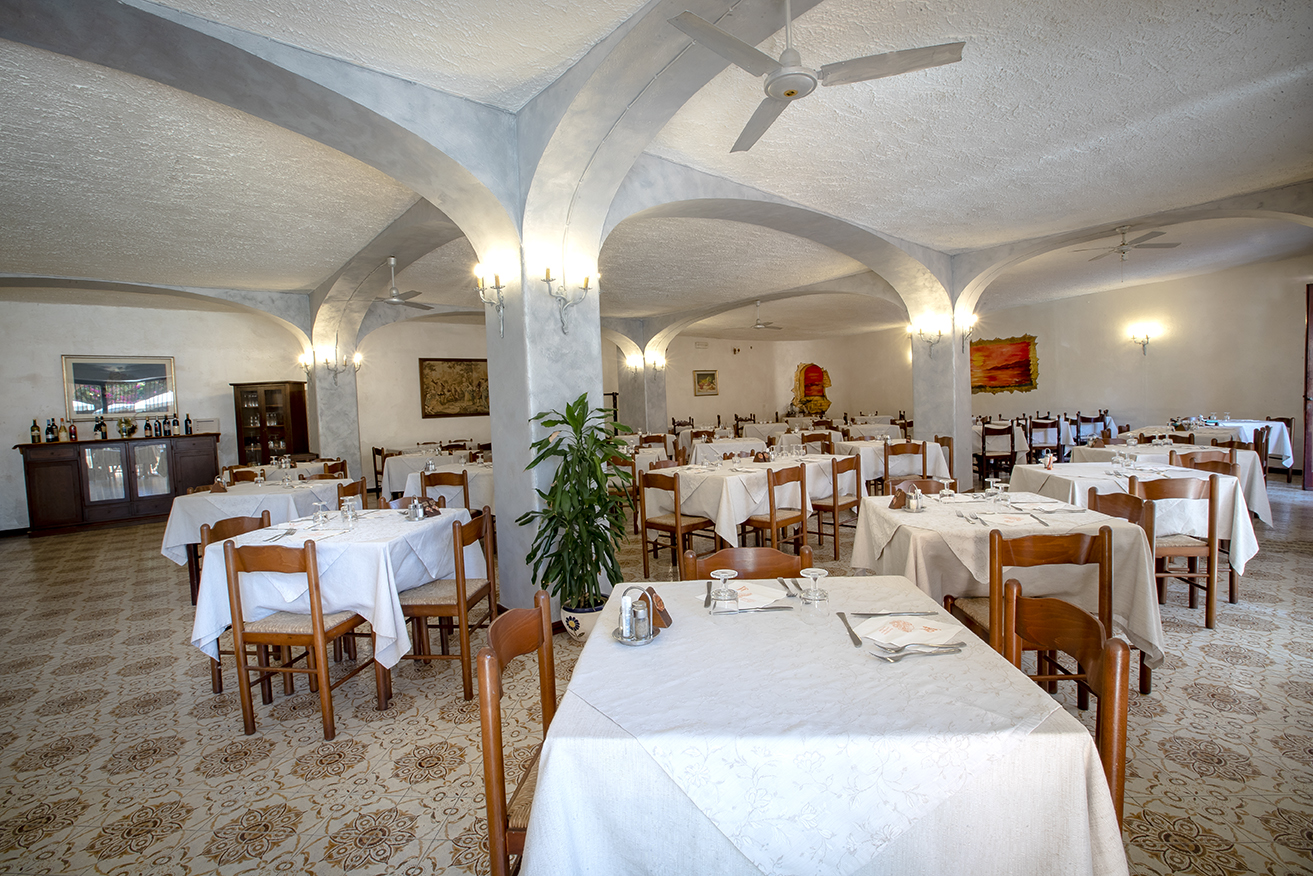 Blick ins Restaurant Hotel Aragonese Ischia
