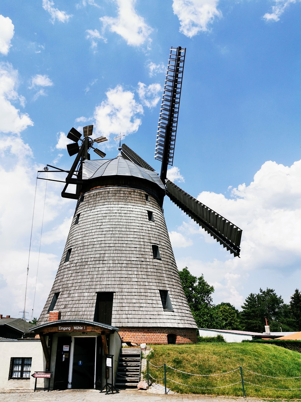 Holländerwindmühle, Straupitz, Spreewald