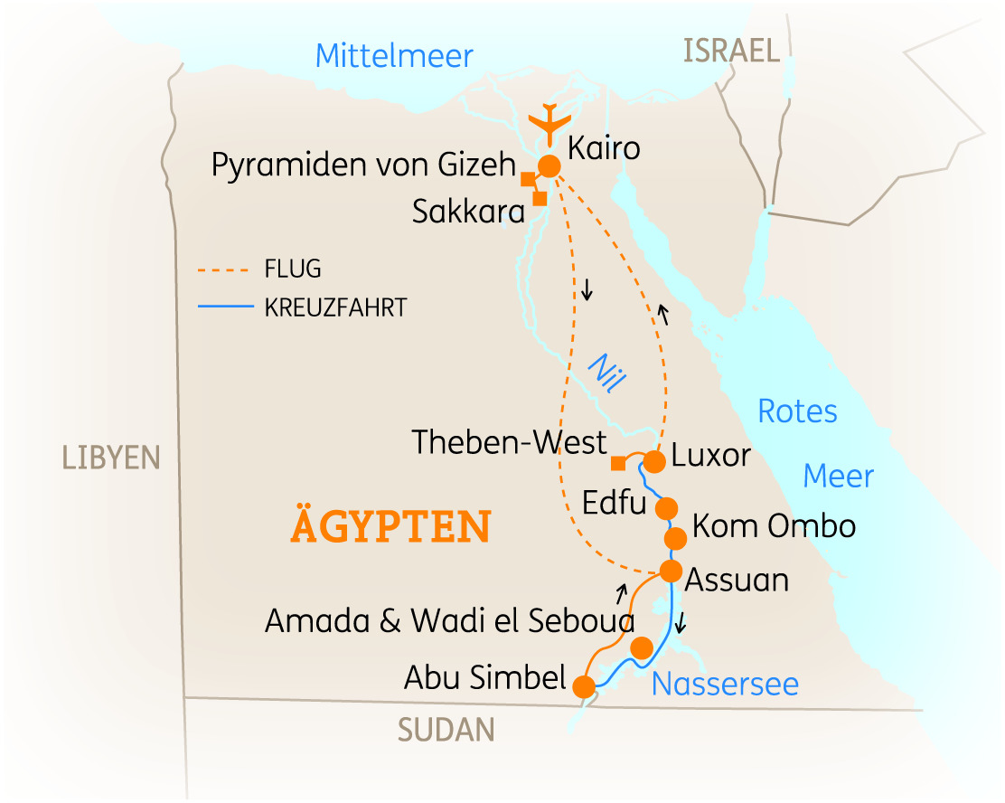 Ägypten: Höhepunkte auf dem Nassersee & dem Nil