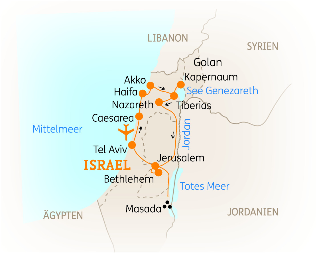 Israel: Höhepunkte