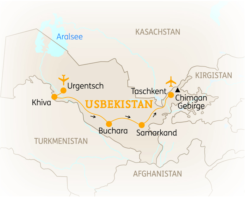 Usbekistan: Mit Flair