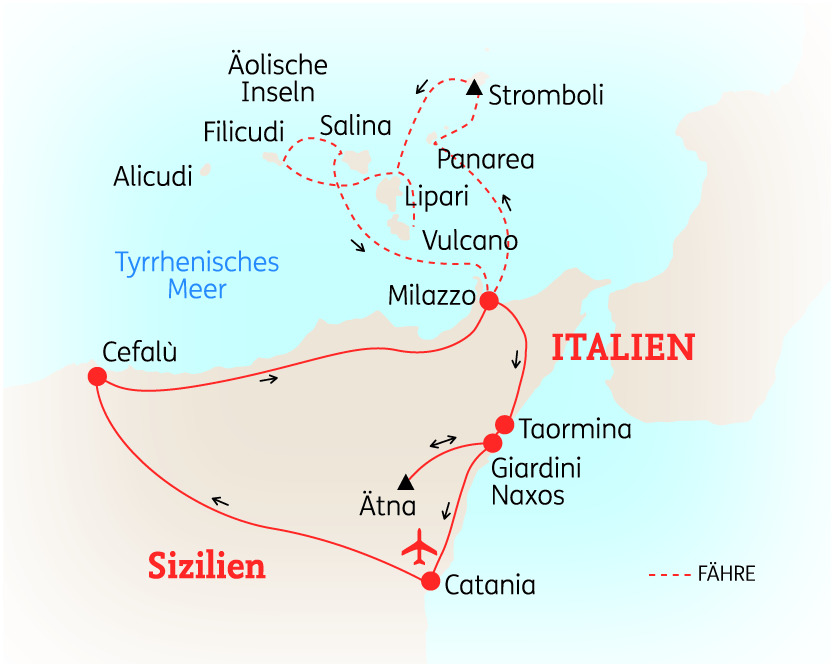 Sizilien & Äolische Inseln: Entspannt Erleben